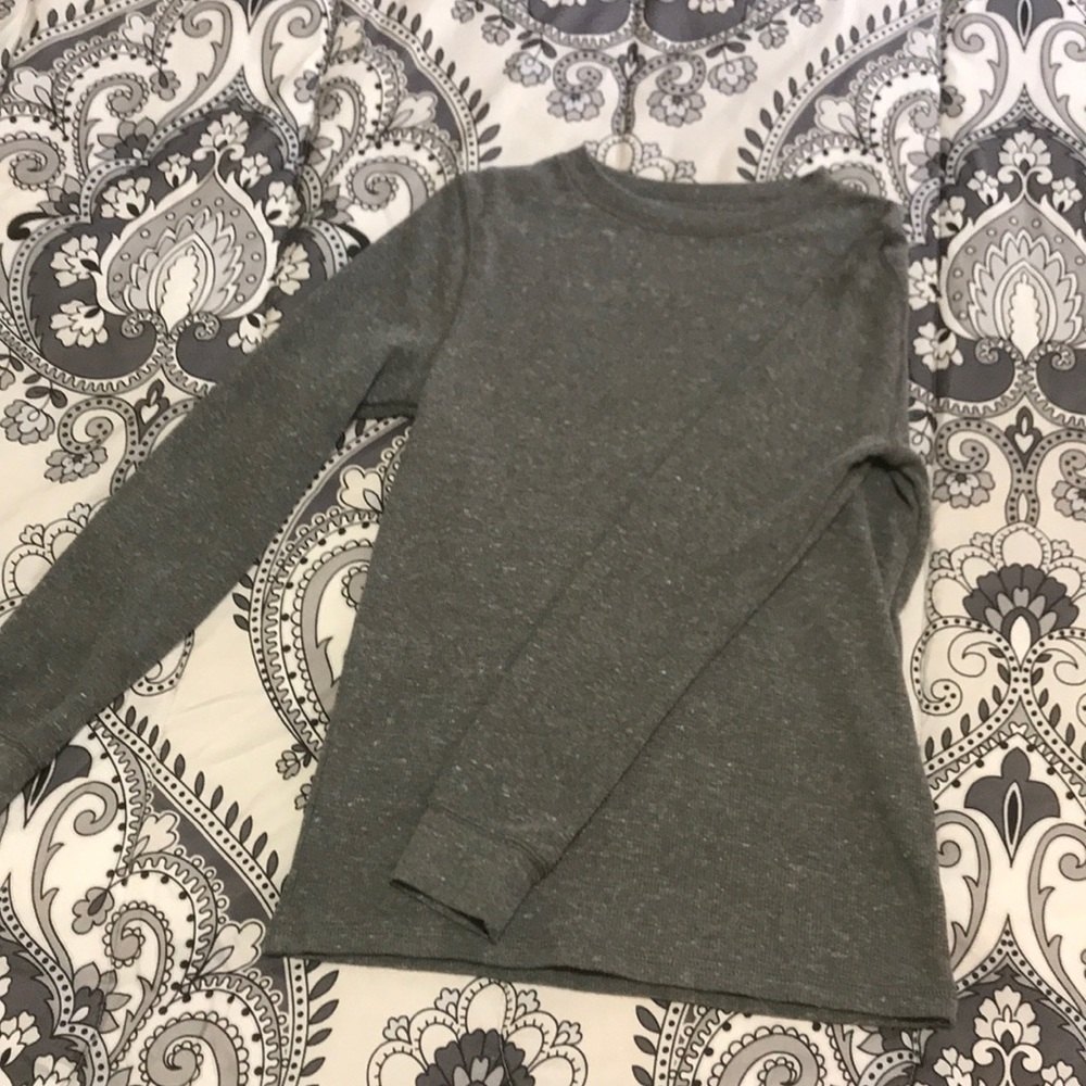 Grey long sleeve thermal